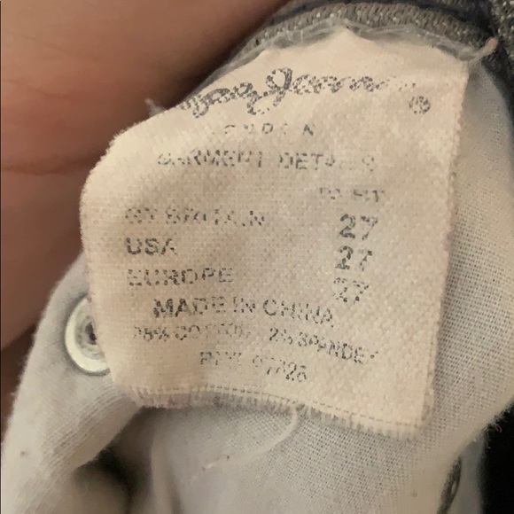 Pepe Jeans London Distressed Grey Shorts - Picture 6 of 6